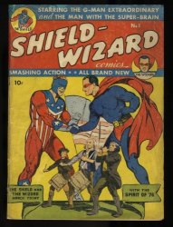 Shield-Wizard Comics 1