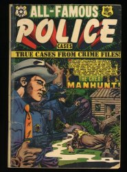 Cover Scan: All-Famous Police Cases #10 GD/VG 3.0 L.B. Cole Cover! - Item ID #374188