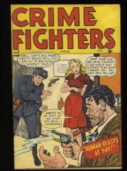 Cover Scan: Crime-Fighters #5 VG/FN 5.0 Canadian Variant - Item ID #374190