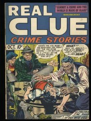 Cover Scan: Real Clue Crime Stories v2 #8 FN+ 6.5 Dan Barry Cover! - Item ID #374242