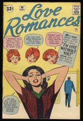 Cover Scan: Love Romances #98 FN+ 6.5 Kirby and Colletta Art! - Item ID #374443