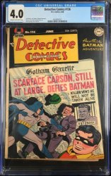 Cover Scan: Detective Comics #136 CGC VG 4.0 Cream To Off White Batman Robin! - Item ID #375630