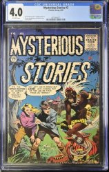 Cover Scan: Mysterious Stories #3 CGC VG 4.0 Off White Pre-Code Horror! - Item ID #375649