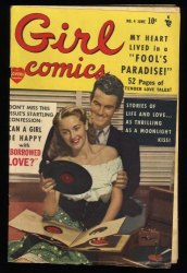 Cover Scan: Girl Comics #4 VG- 3.5 Golden Age! Borrowed Love and more! - Item ID #376242