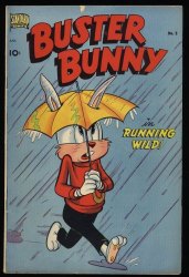 Cover Scan: Buster Bunny #3 FN+ 6.5 Golden Age! Art by Ellis Chambers! - Item ID #376250