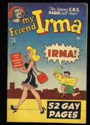 Cover Scan: My Friend Irma #8 VG- 3.5 See Description (Qualified) Cover Art by Dan DeCarlo! - Item ID #376261