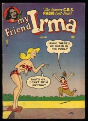 Cover Scan: My Friend Irma #10 FN- 5.5 Bikini Cover! Art by Dan DeCarlo! - Item ID #376262