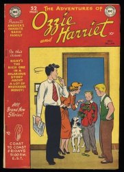 Cover Scan: Adventures of Ozzie and Harriet #2 VG/FN 5.0 Art by Owen Fitzgerald! - Item ID #376267