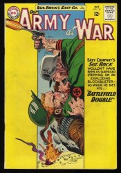 Cover Scan: Our Army at War #135 FN+ 6.5 Cover Art by Joe Kubert! - Item ID #376499