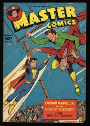 Cover Scan: Master Comics #112 VG/FN 5.0 Captain Marvel Jr! - Item ID #377135