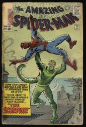 Cover Scan: Amazing Spider-Man #20 Inc 0.3 1st Full Appearance of Scorpion! - Item ID #377837