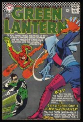Cover Scan: Green Lantern #43 FN+ 6.5 1st Appearance Major Disaster! - Item ID #378051
