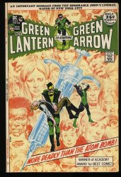 Cover Scan: Green Lantern #86 VF 8.0 Drug Issue! Neal Adams Green Arrow! - Item ID #378056