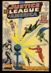 Cover Scan: Justice League Of America #12 VG/FN 5.0 1st Appearance Dr. Light! - Item ID #378094