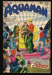 Cover Scan: Aquaman #18 FN- 5.5 App. by JLA! Mera and Aquaman Wedding! - Item ID #378124