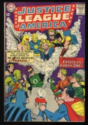 Cover Scan: Justice League Of America #21 VG+ 4.5 1st Silver Age Hourman Dr. Fate! - Item ID #378130
