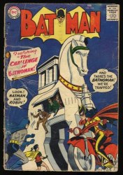 Cover Scan: Batman #105 GD- 1.8 Cover by Sheldon Moldoff! Robin! Batwoman! - Item ID #378414