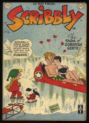 Cover Scan: Scribbly #10 VG+ 4.5 Cover Art by Sheldon Mayer! - Item ID #378793