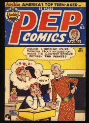 Cover Scan: Pep Comics #82 VG 4.0 Bob Montana Cover! Golden Age! - Item ID #378804