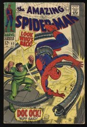 Cover Scan: Amazing Spider-Man #53 VG+ 4.5 Doctor Octopus Appearance! Key Issue! - Item ID #379380