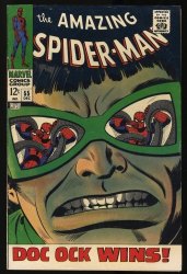 Cover Scan: Amazing Spider-Man #55 FN+ 6.5  Doctor Octopus Appearance! - Item ID #379390