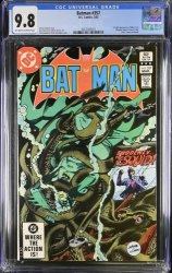 Cover Scan: Batman #357 CGC NM/M 9.8 1st App. Jason Todd and Killer Croc! - Item ID #379554