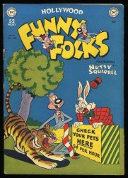 Cover Scan: Funny Folks #23 FN- 5.5 Cover Art by Rube Grossman! - Item ID #379741