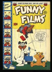 Cover Scan: Funny Films #4 FN+ 6.5 Art by Bob Wickersham! - Item ID #379743