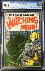 Cover Scan: Witching Hour (1969) #1 CGC NM- 9.2 1st Appearance Mordred! Neal Adams Art! - Item ID #380473