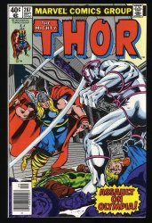 Cover Scan: Thor #287 NM+ 9.6 Newsstand Variant 1st Gilgamesh Cover! - Item ID #381371