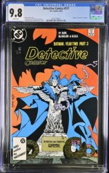 Cover Scan: Detective Comics #577 CGC NM/M 9.8 Year Two Part 3 McFarlane Batman! - Item ID #381553