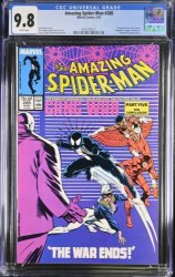 Cover Scan: Amazing Spider-Man #288 CGC NM/M 9.8 White Pages Kingpin Gang War! - Item ID #381557