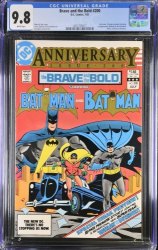 Cover Scan: Brave And The Bold #200 CGC NM/M 9.8 1st Batman and the Outsiders 1st Katana! - Item ID #381563