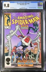 Cover Scan: Amazing Spider-Man #263 CGC NM/M 9.8 White Pages Normie Osborn! - Item ID #382254
