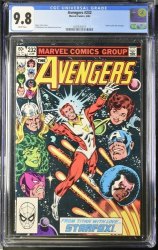 Cover Scan: Avengers #232 CGC NM/M 9.8 1st Eros as Starfox! Iron Man and Wizard Cameo! - Item ID #382265