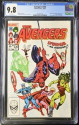 Cover Scan: Avengers #236 CGC NM/M 9.8 White Pages Spider-Man, She-Hulk!!! - Item ID #382274