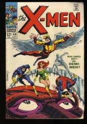 Cover Scan: X-Men #49 VG/FN 5.0 1st Appearance Polaris/Mesmero!  Lorna Dane! Steranko! - Item ID #382309