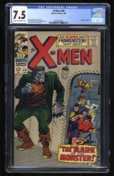 Cover Scan: X-Men #40 CGC VF- 7.5 Classic Cover! Frankenstein Appearance! Cyclops! - Item ID #382732