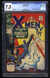 Cover Scan: X-Men #31 CGC VF- 7.5 Off White 1st Appearance Cobalt Man! Dan Adkins Cover! - Item ID #382733