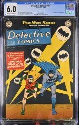 Cover Scan: Detective Comics #164 CGC FN 6.0 Off White to White Classic Bat Signal Cover! - Item ID #382748