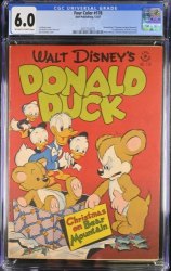 Cover Scan: Four Color #178 CGC FN 6.0 Off White to White Donald Duck 1st Uncle Scrooge! - Item ID #382772