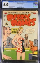 Cover Scan: Dizzy Dames (1952) #1 CGC FN 6.0 Off White - Item ID #382773