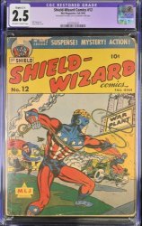 Shield-Wizard Comics 12