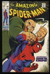 Cover Scan: Amazing Spider-Man #69 FN- 5.5 John Romita Kingpin Cover! - Item ID #384855