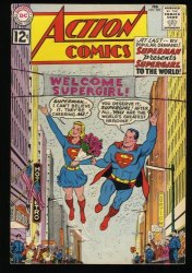 Cover Scan: Action Comics #285 FN- 5.5 Supergirl's first solo adventure! - Item ID #385002
