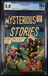 Cover Scan: Mysterious Stories #3 CGC VG/FN 5.0 Off White Pre-Code Horror! - Item ID #385006