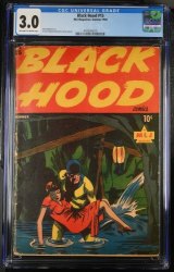 Cover Scan: Black Hood Comics #15 CGC GD/VG 3.0 Off White to White - Item ID #385024