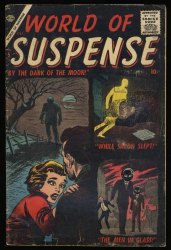 Cover Scan: World Of Suspense #5 GD/VG 3.0 Cover by Carl Burgos! John Romita Art! - Item ID #385561