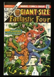 Cover Scan: Giant-Size Fantastic Four #4 VF+ 8.5 1st Appearance Madrox! - Item ID #385836