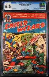 Shield-Wizard Comics 8